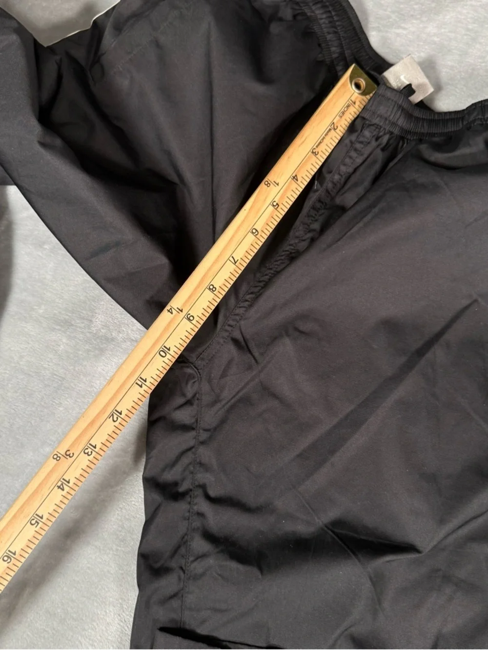 Vintage Nike Track Pants Womens L (33x29) Baggy Oversized Fit Mid Rise Lined Y2K